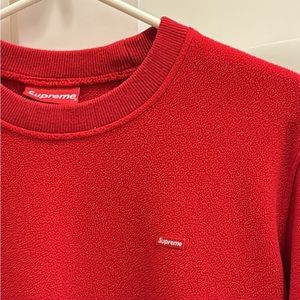 Supreme Polartec Small Box Crewneck